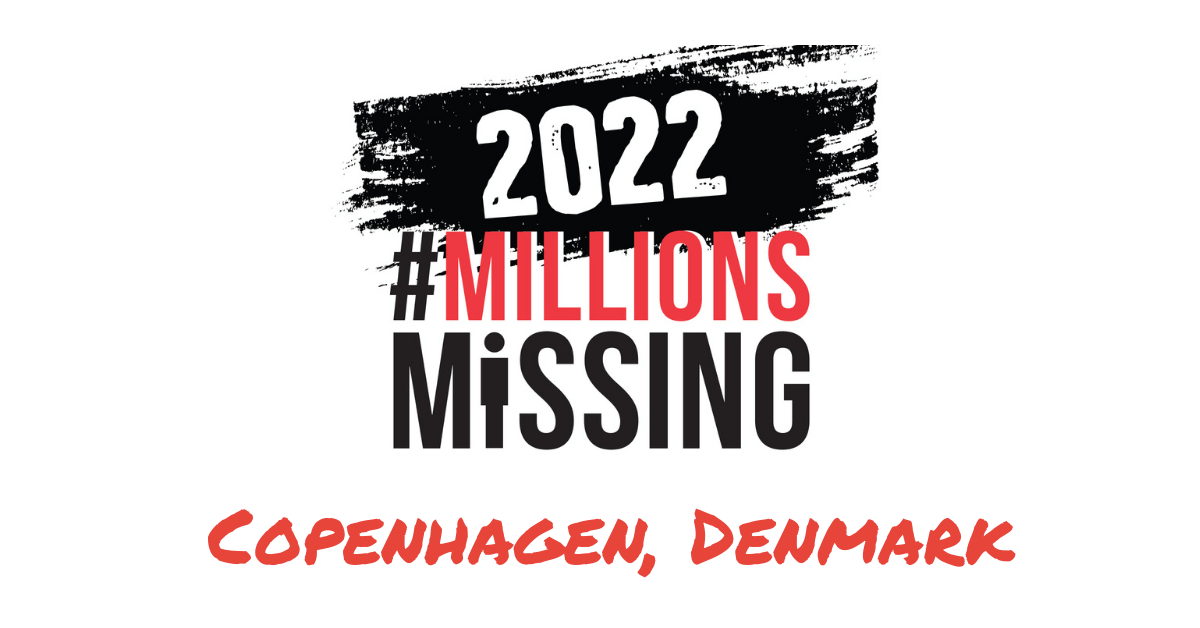 2022 MillionsMissing Copenhagen, Denmark