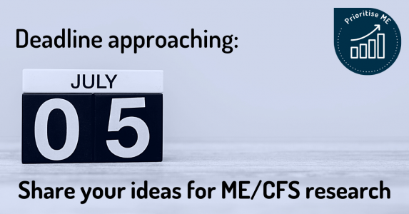 Deadline approaching - ME CFS PSP graphic