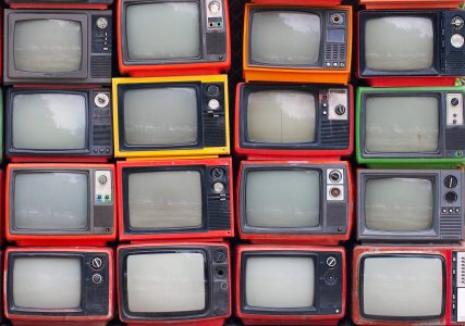 Vintage tube televisions